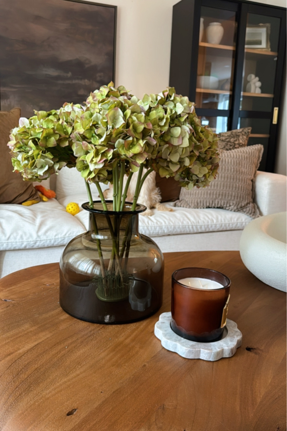 Favorite faux hydrangeas.. also have them in whitee

#LTKHome