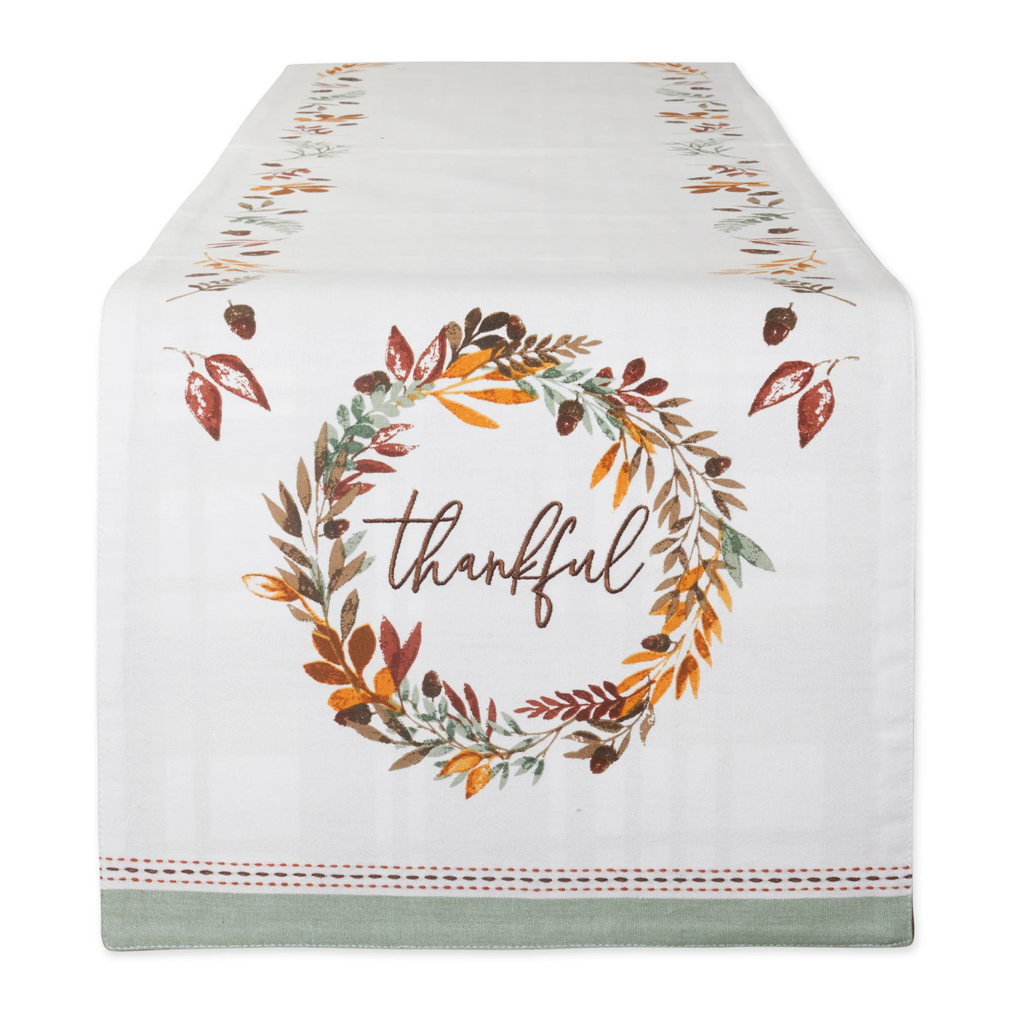 The Holiday Aisle® Alcova Plaid 100% Cotton Thanksgiving Table Runner & Reviews | Wayfair | Wayfair North America