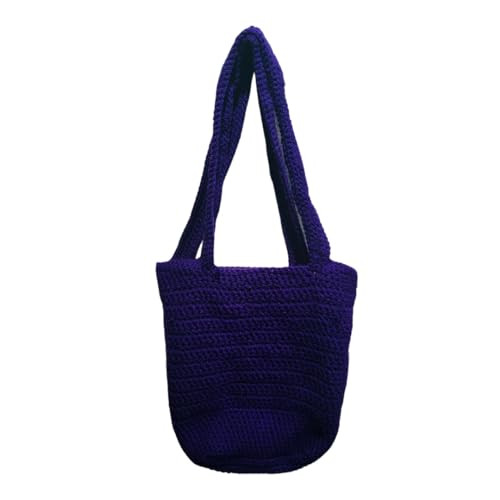 Shoulder Handbag Crochet Tote, Crochet Tote Bag, Lined Crochet Shoulder Bag, Crochet Tote Bag, Ha... | Amazon (US)