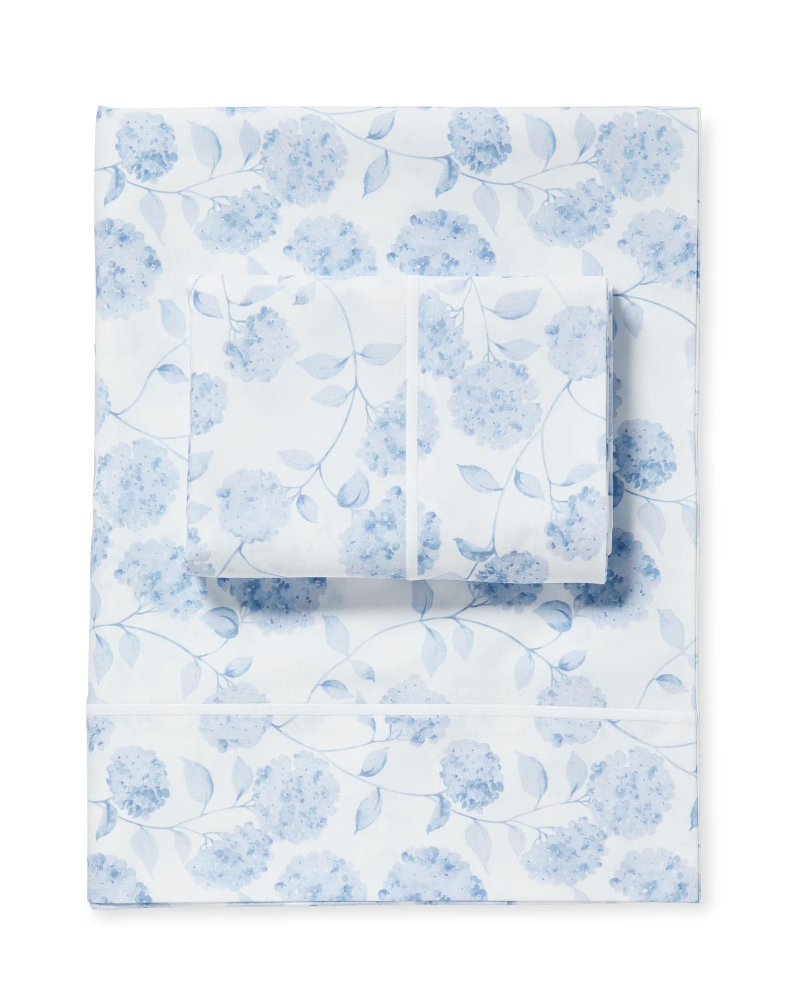 Hydrangea Percale Sheet Set | Serena and Lily