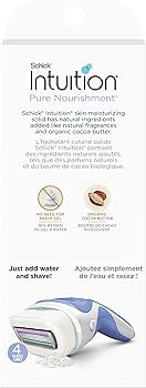 Schick Intuition Pure Nourishment Razors for Women | 1 Razor & 2 Intuition Razor Blades Refill wi... | Amazon (US)