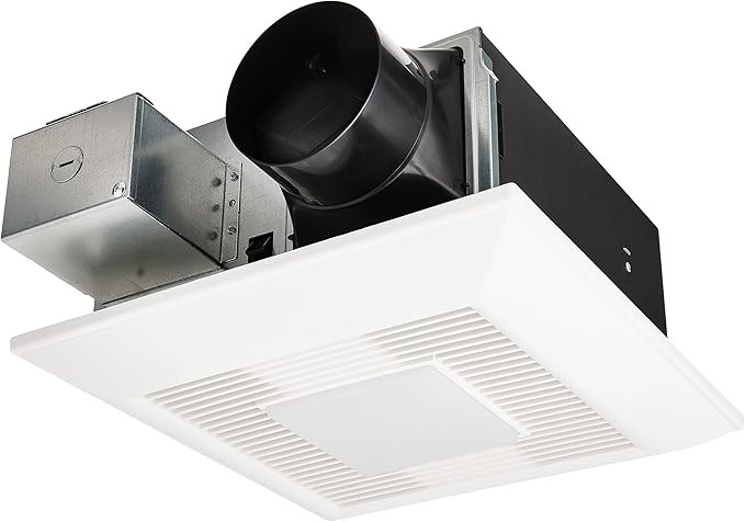 Panasonic FV-0511VFL1 WhisperFit DC Retrofit Ventilation Fan with Light, Dimmable LED Light and N... | Amazon (US)