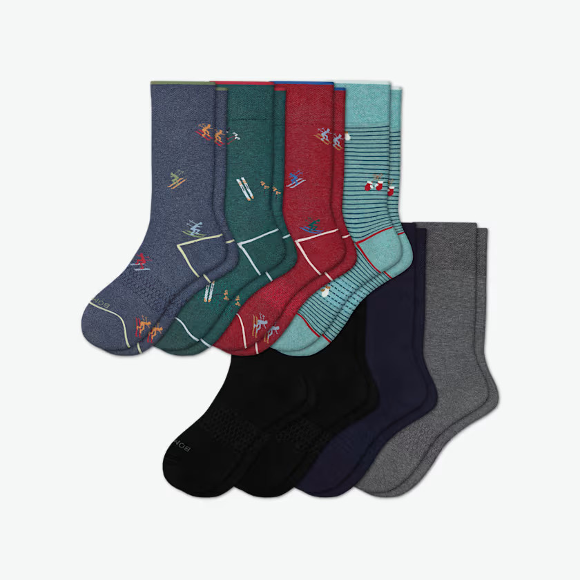 Men's Dress Calf Sock 8-Pack | Bombas
