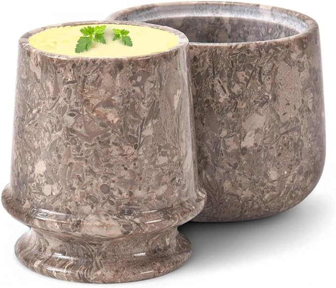 Marble Butter Keeper 4 Inch Oceanic Butter Container for Kitchen Storage Butter Holder With Lid f... | Amazon (US)