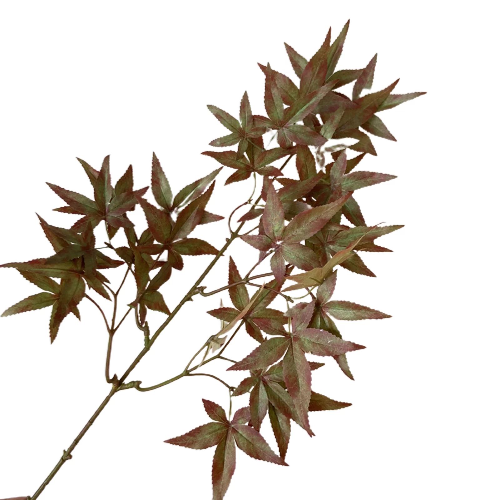 Trayknick 1 Pc DIY Vivid Artificial Maple Leaf Faux Silk Flower Photography Props Fake Leaf Home ... | Walmart (US)