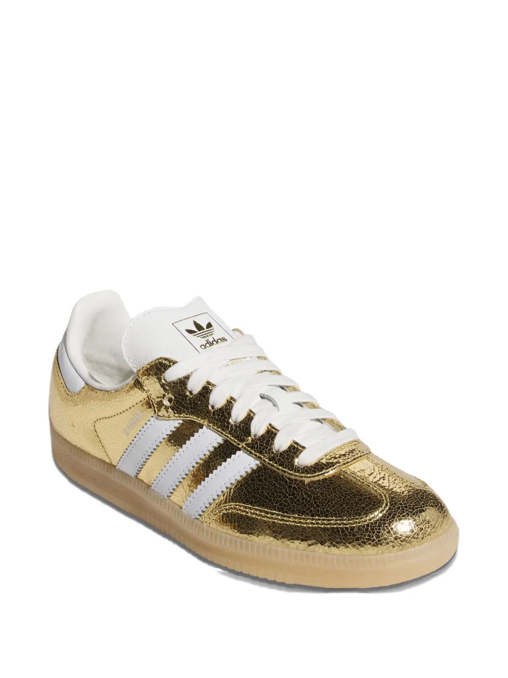 Adidas Samba "Cracked Metallic Pack - Gold" Sneakers | Gold | FARFETCH PH | Farfetch Global