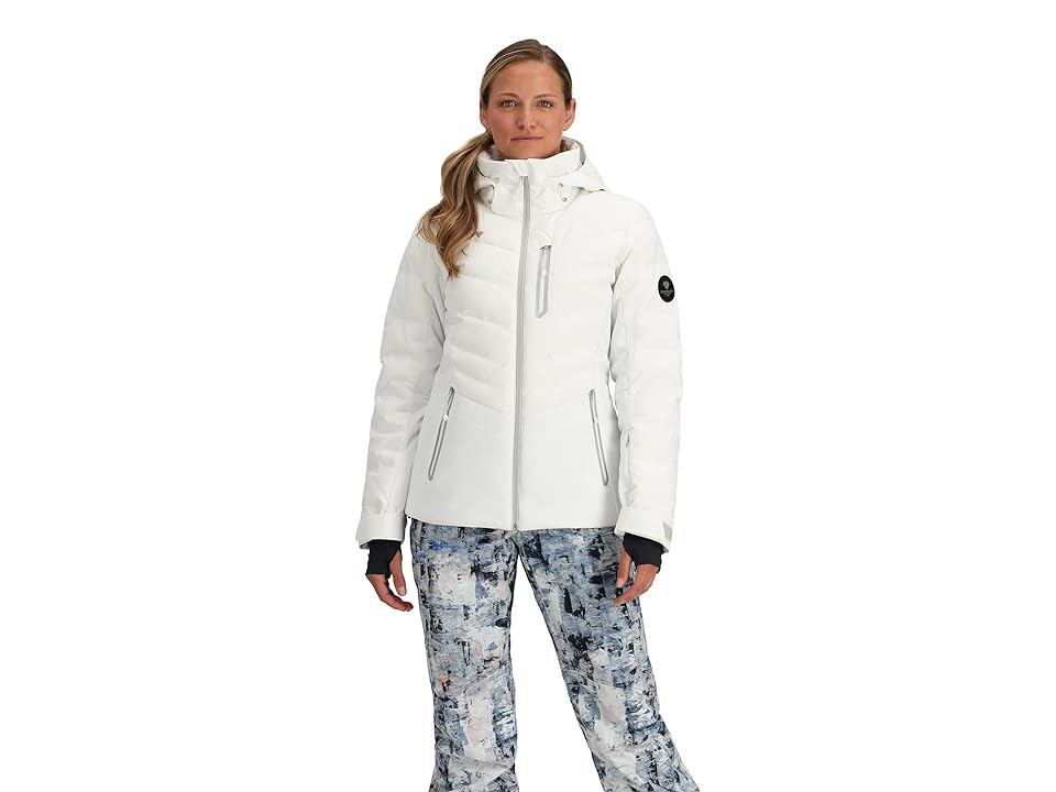 Obermeyer Cosima Down Jacket Women's Coat White : 2, Polyester | Zappos