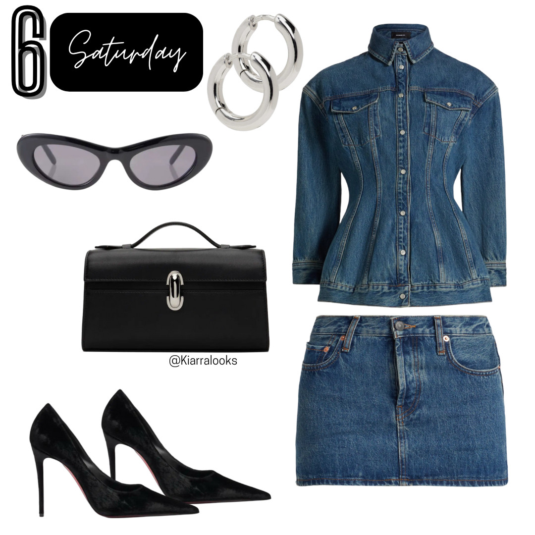 Date Night Outfit

#denim #canadiantuxedo 

 #LTKWatchNow #LTKStyleTip #LTKShoeCrush