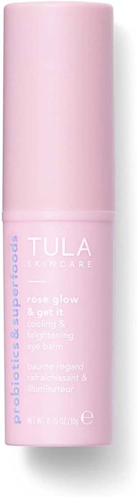 TULA Skin Care Eye Balm Rose Glow - Dark Circle Treatment, Instantly Hydrate and Brighten Undereye A | Amazon (US)