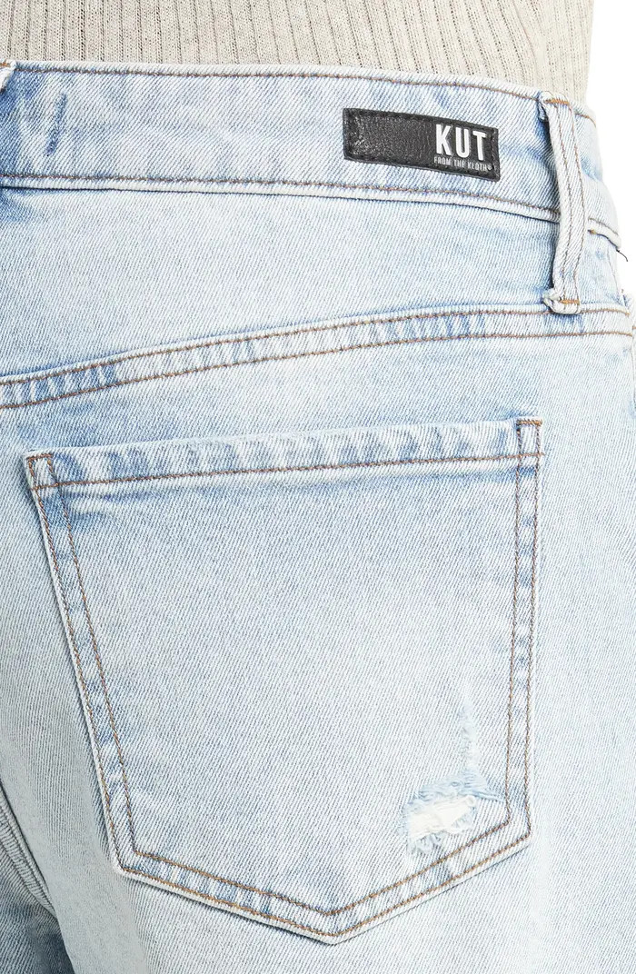 Jane Fray Hem High Waist Denim Shorts | Nordstrom