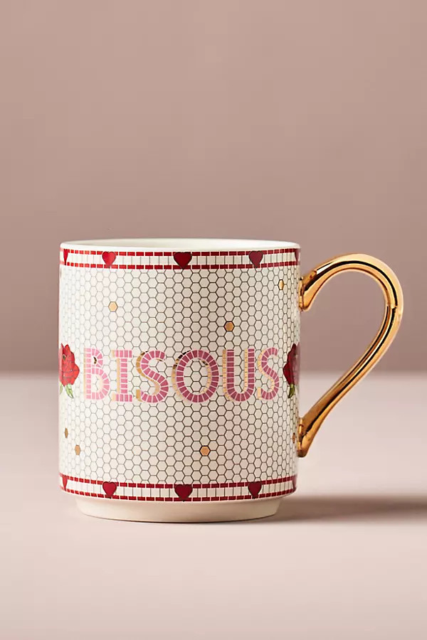 Valentine Bistro Tile Mug | Anthropologie (US)