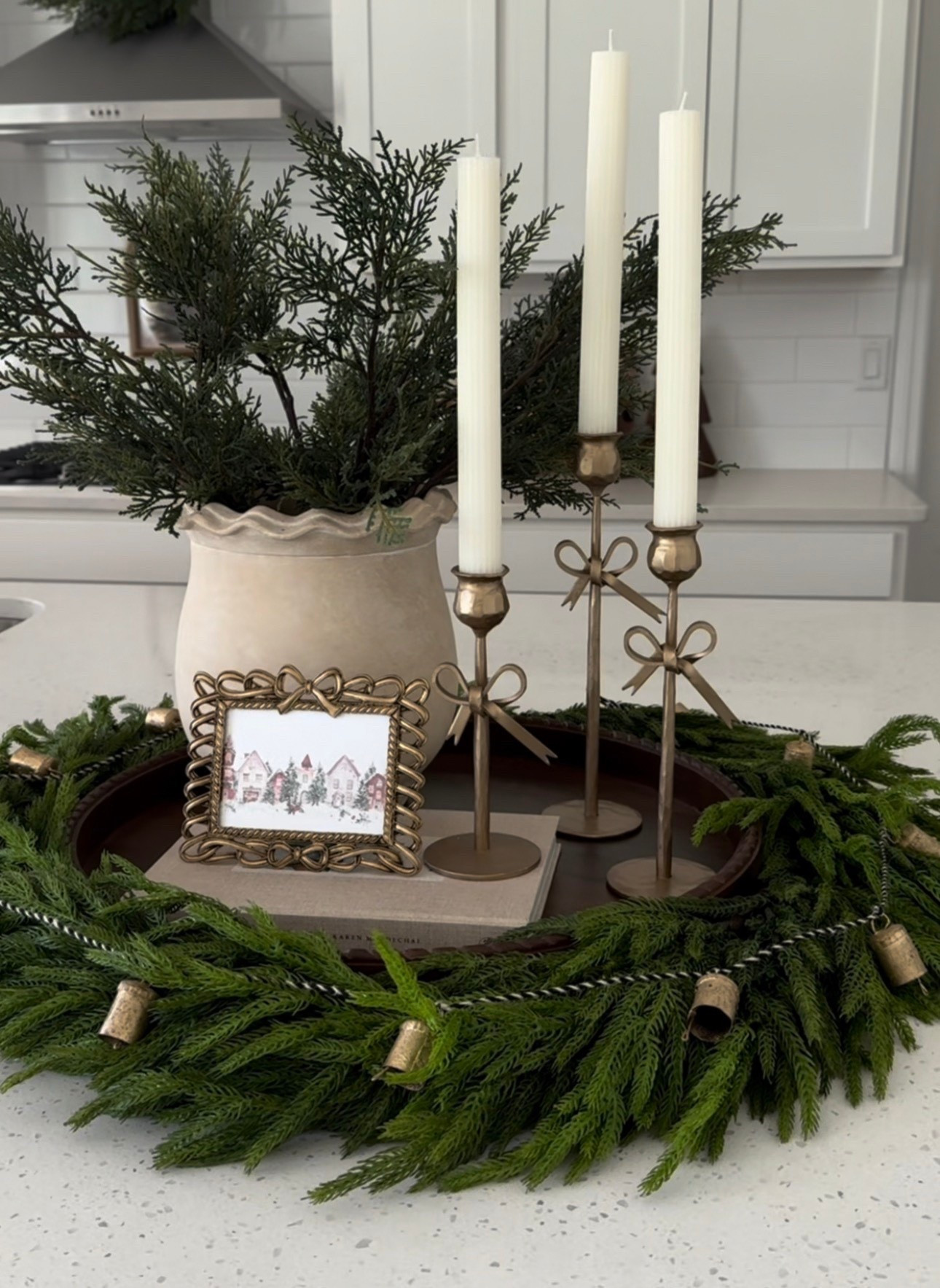 Tray styling with @ecochichome 

#LTKHome #LTKSaleAlert #LTKHoliday