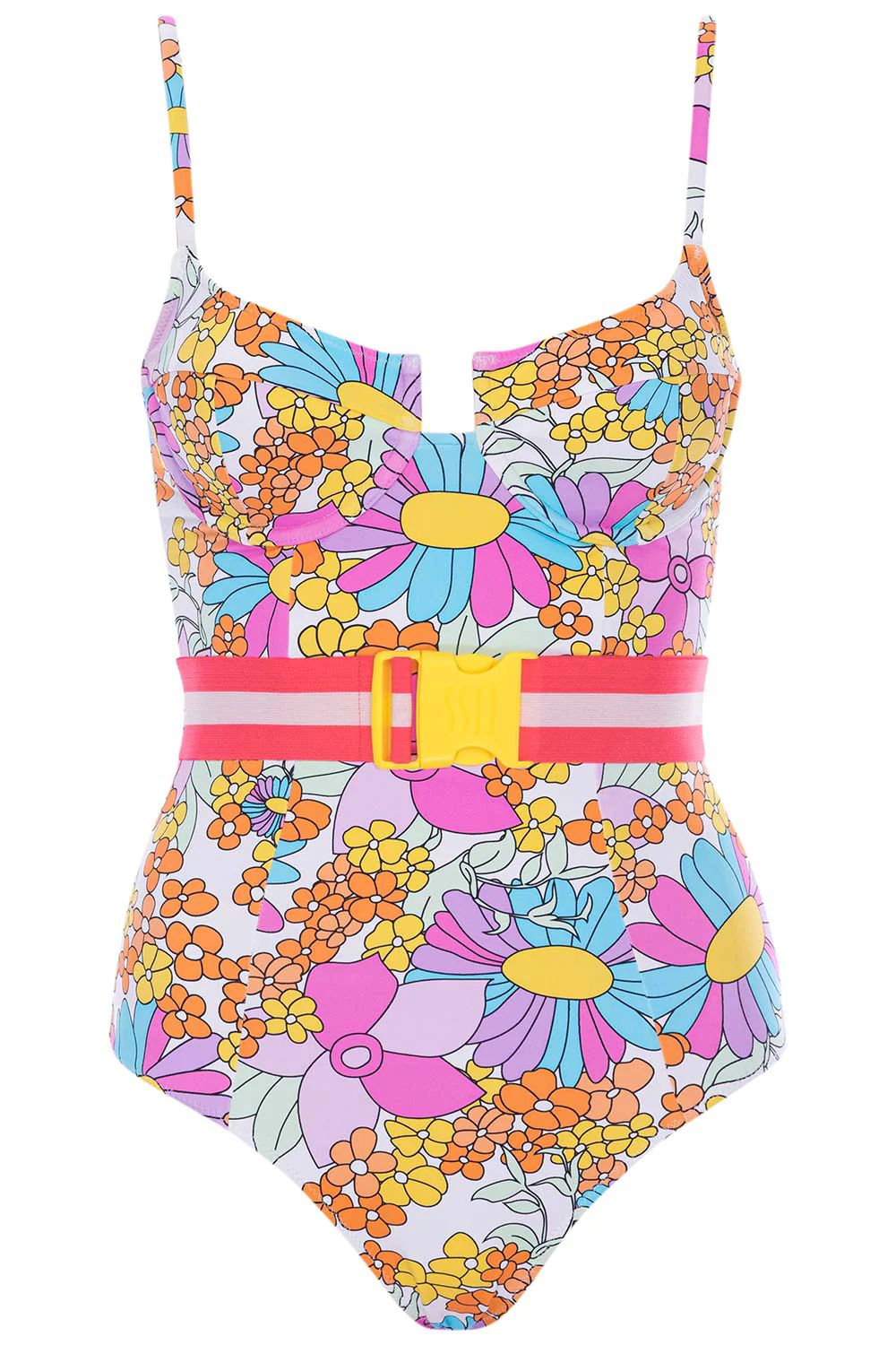 Montego Underwire Floral Swimsuit | VETCHY