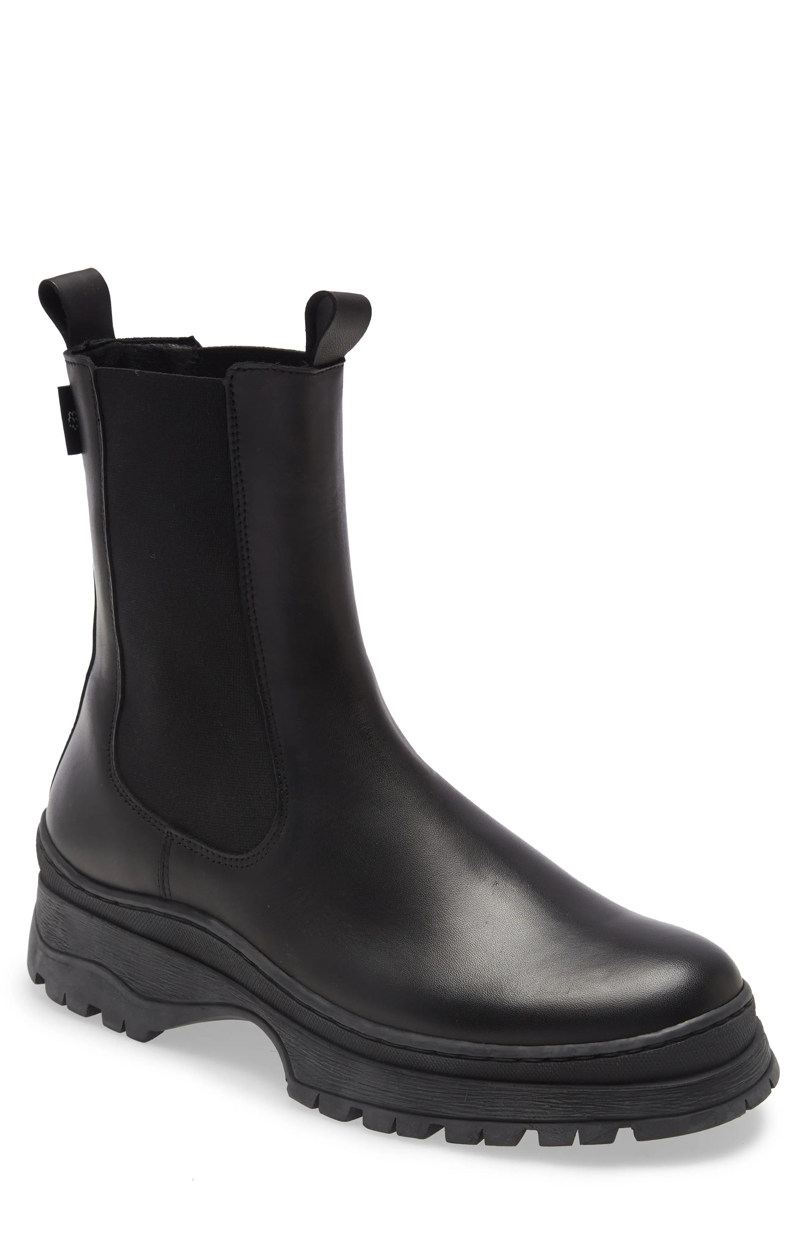 Ted Baker London Akeeno Lug Sole Chelsea Boot, Size 11Us in Black at Nordstrom | Nordstrom