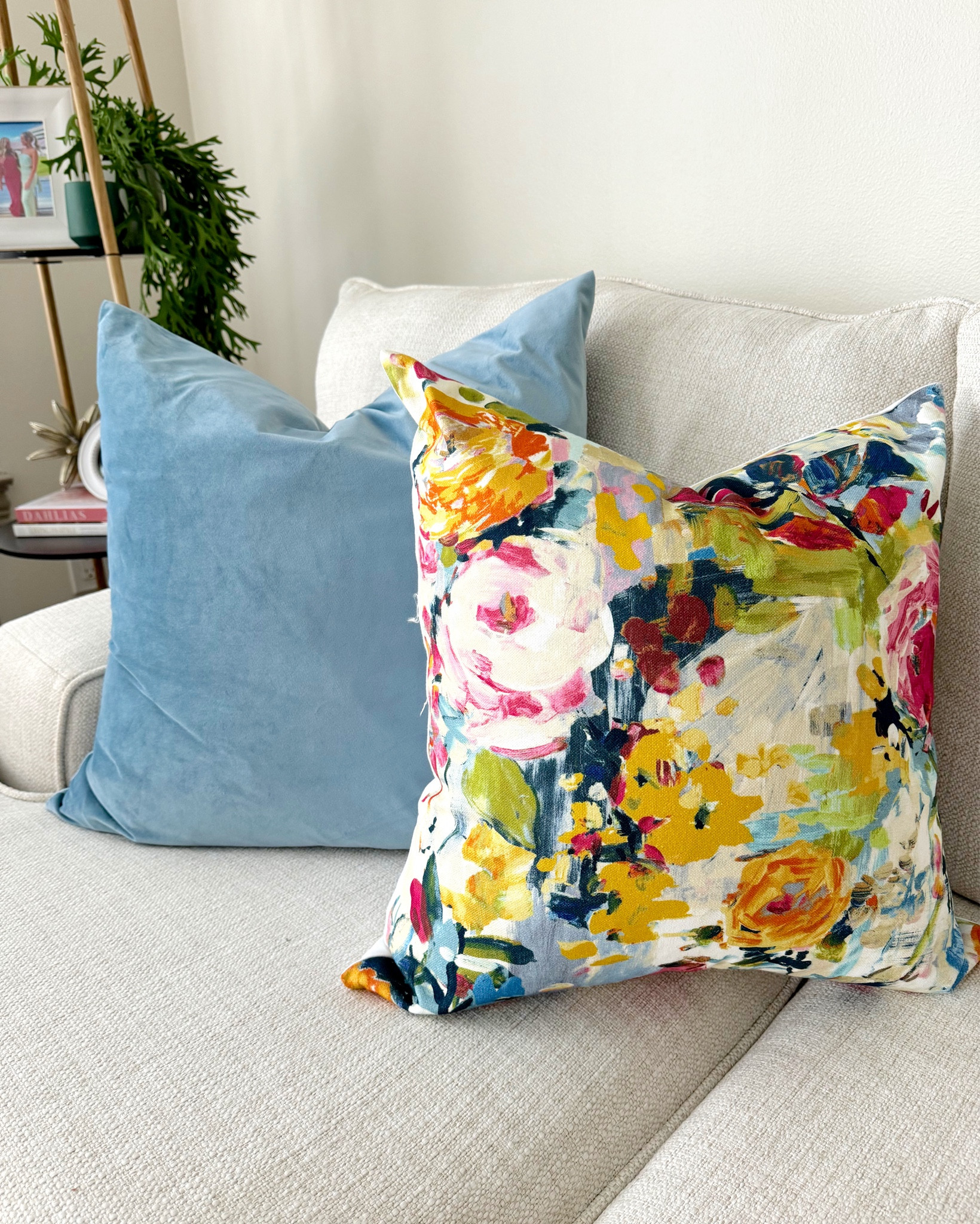 Couch pillows for apartment! So glad you are here🤍✨ Xo!!

#LTKHome