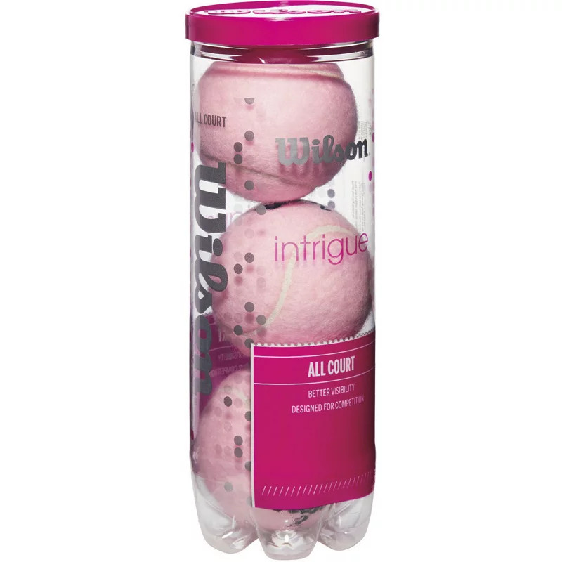 Wilson Intrigue All Court Tennis Balls 3-Pack | Academy Sports + Outdoors