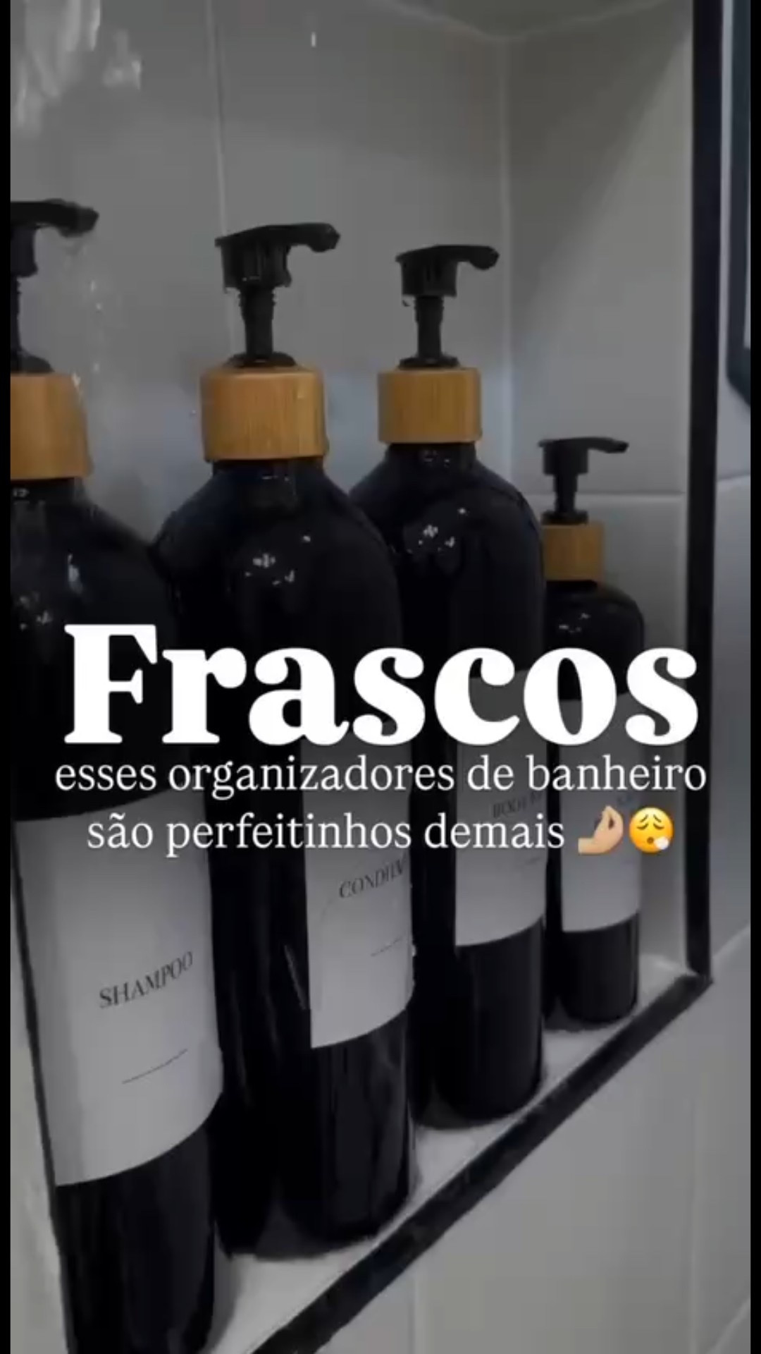 Esses frascos são perfeitos para deixar o seu banheiro mais organizado! 

#LTKbeleza #LTKbrasil