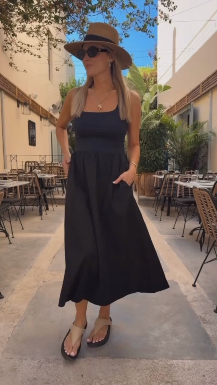 My favorite aritzia black dress 💙

#LTKgrwm #LTKootd #LTKdayinmylife