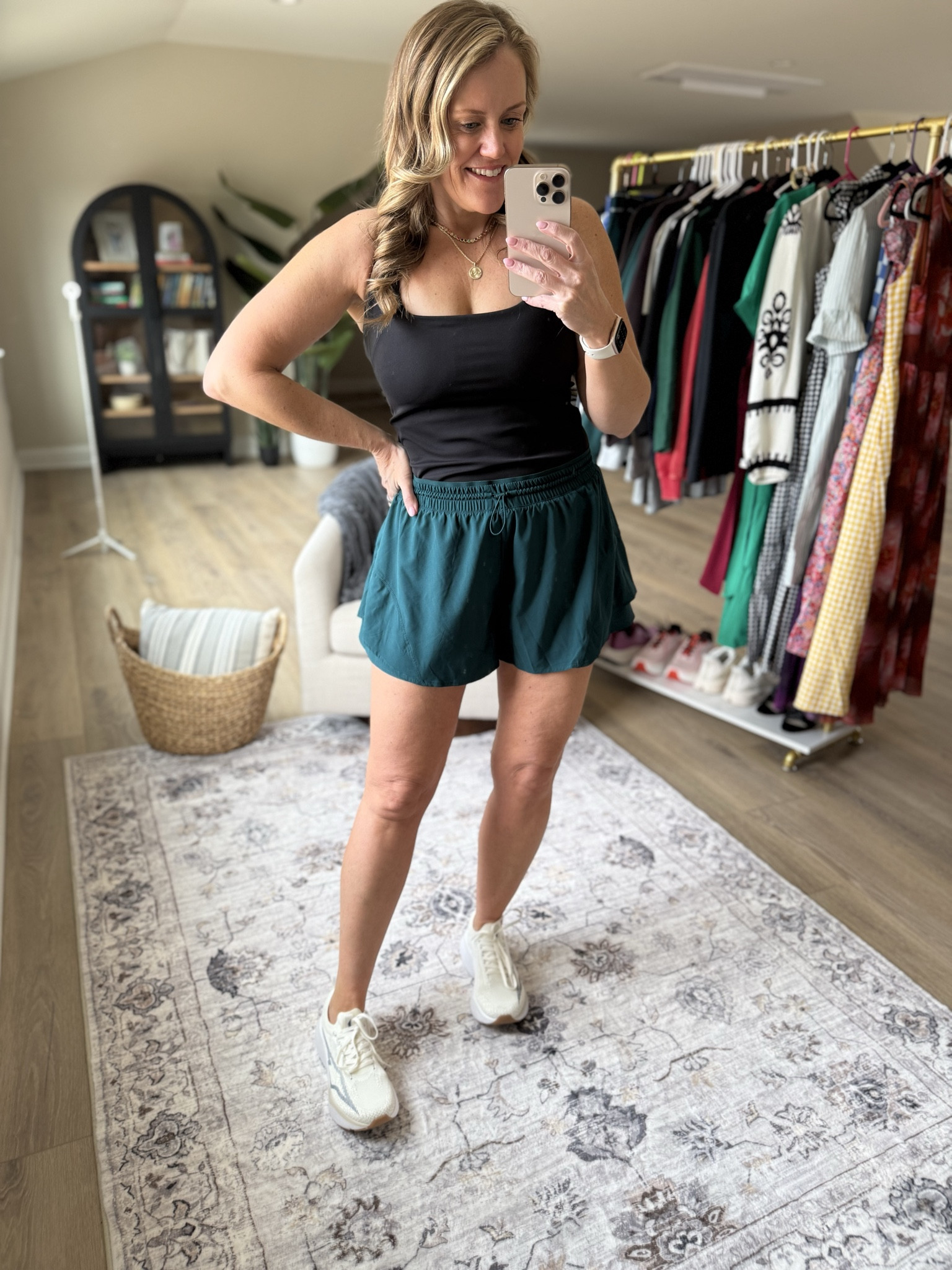 Walmart finds
Mom fashion
Walmart fashion 
Athletic dress
Sports mom
Shorts
Skort
Tank top 
Sneakers
Fits TTS, wearing medium 




#LTKootd #LTKOver40 #LTKMidsize