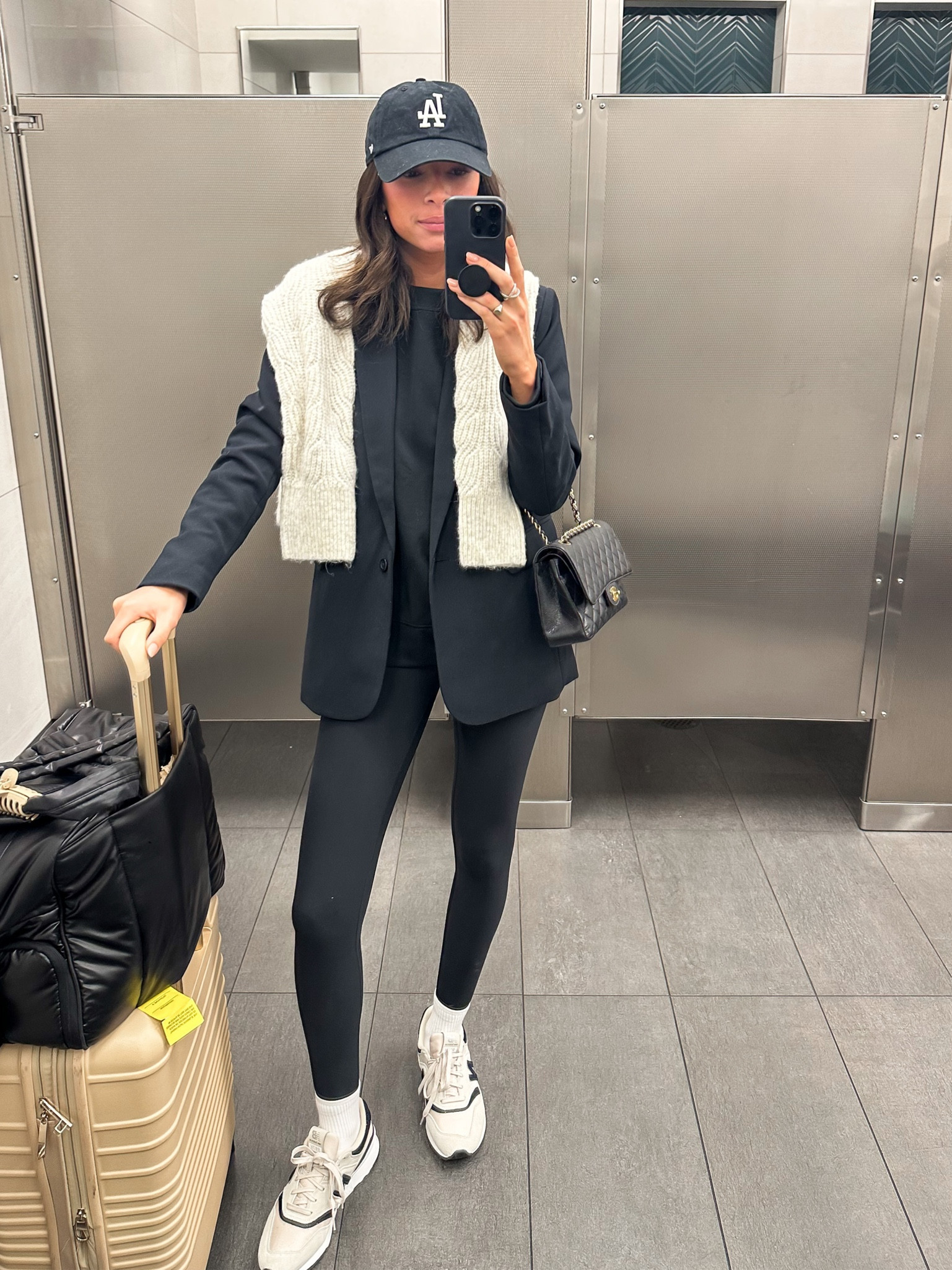 Travel outfit 🖤 Code AFNENA for 20% OFF at Abercrombie thru 1/16! Free shipping and returns on YPB! Small leggings and blazer






Airport outfit
Athleisure 
casual blazer outfit

#LTKtravel #LTKunder100 #LTKsalealert