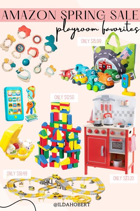 Amazon Spring Sale - playroom favorites for kids, toddlers and babies!

Amazon toys, kid toys, baby toys, toddler toys, Amazon sale

#LTKsalealert #LTKkids #LTKbaby