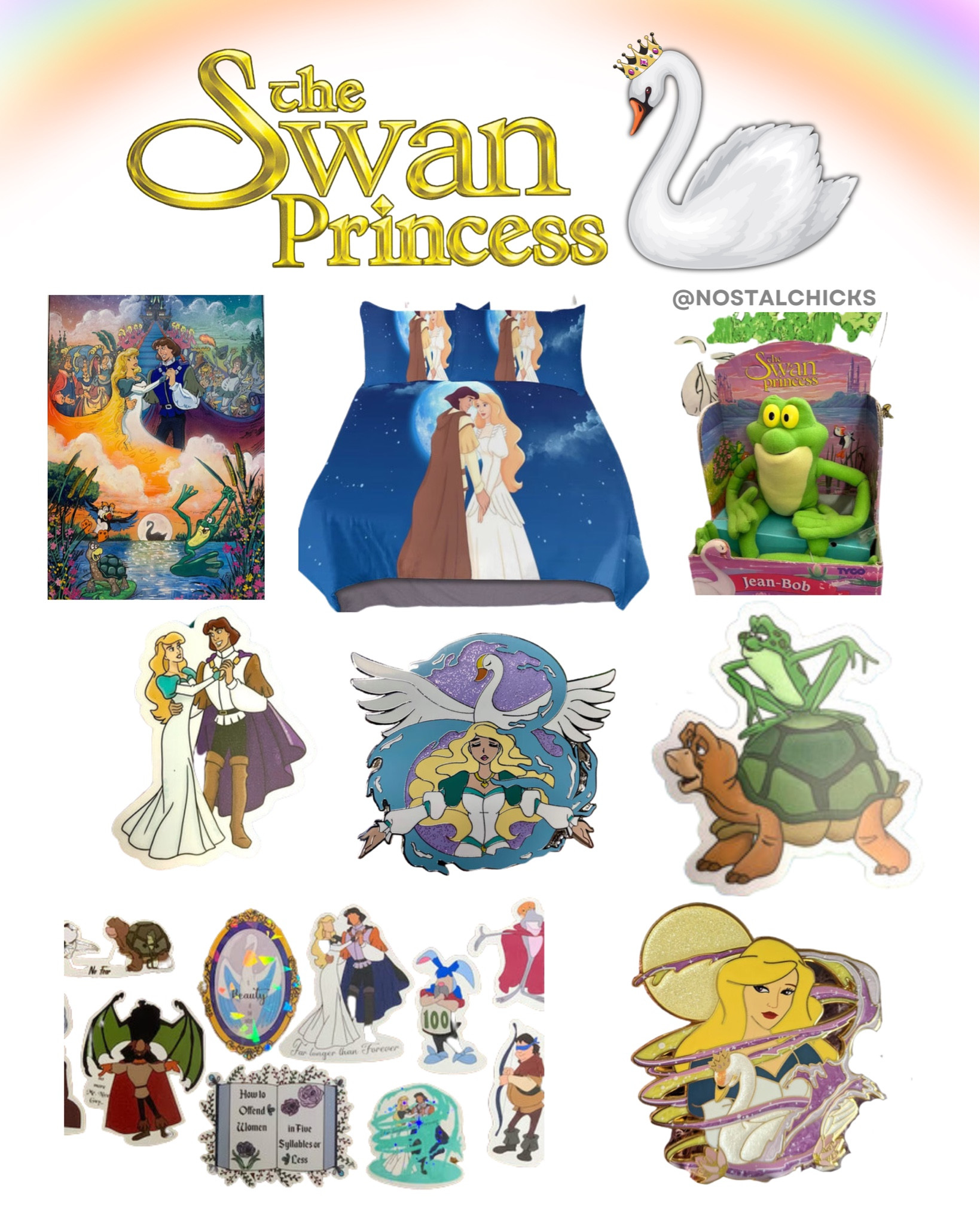 The Swan Princess Things
#swanprincess #theswanprincess #nostalgia #90s #90smovies