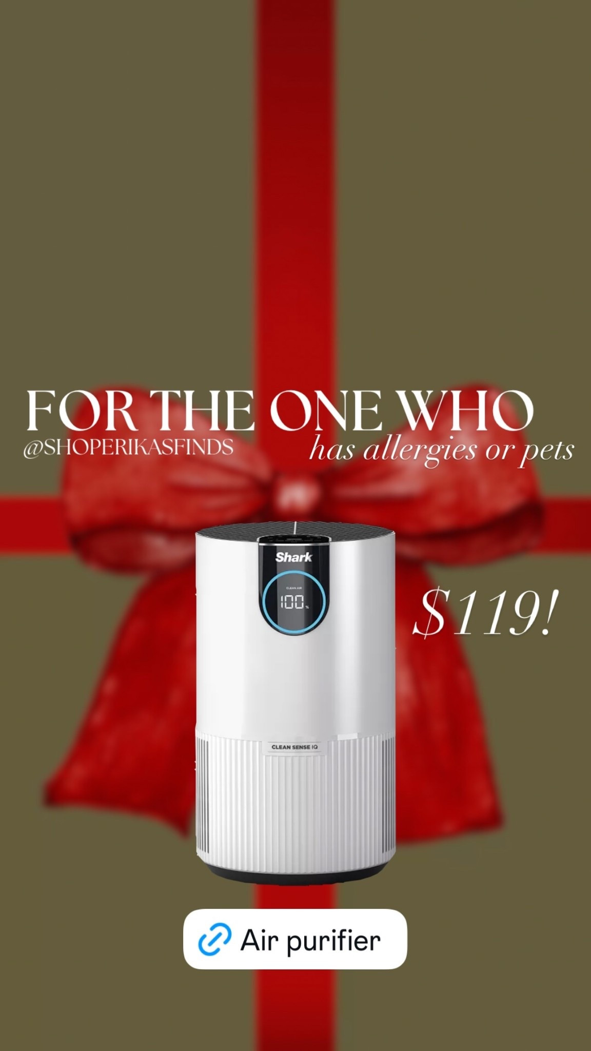 has allergies or pets $119!