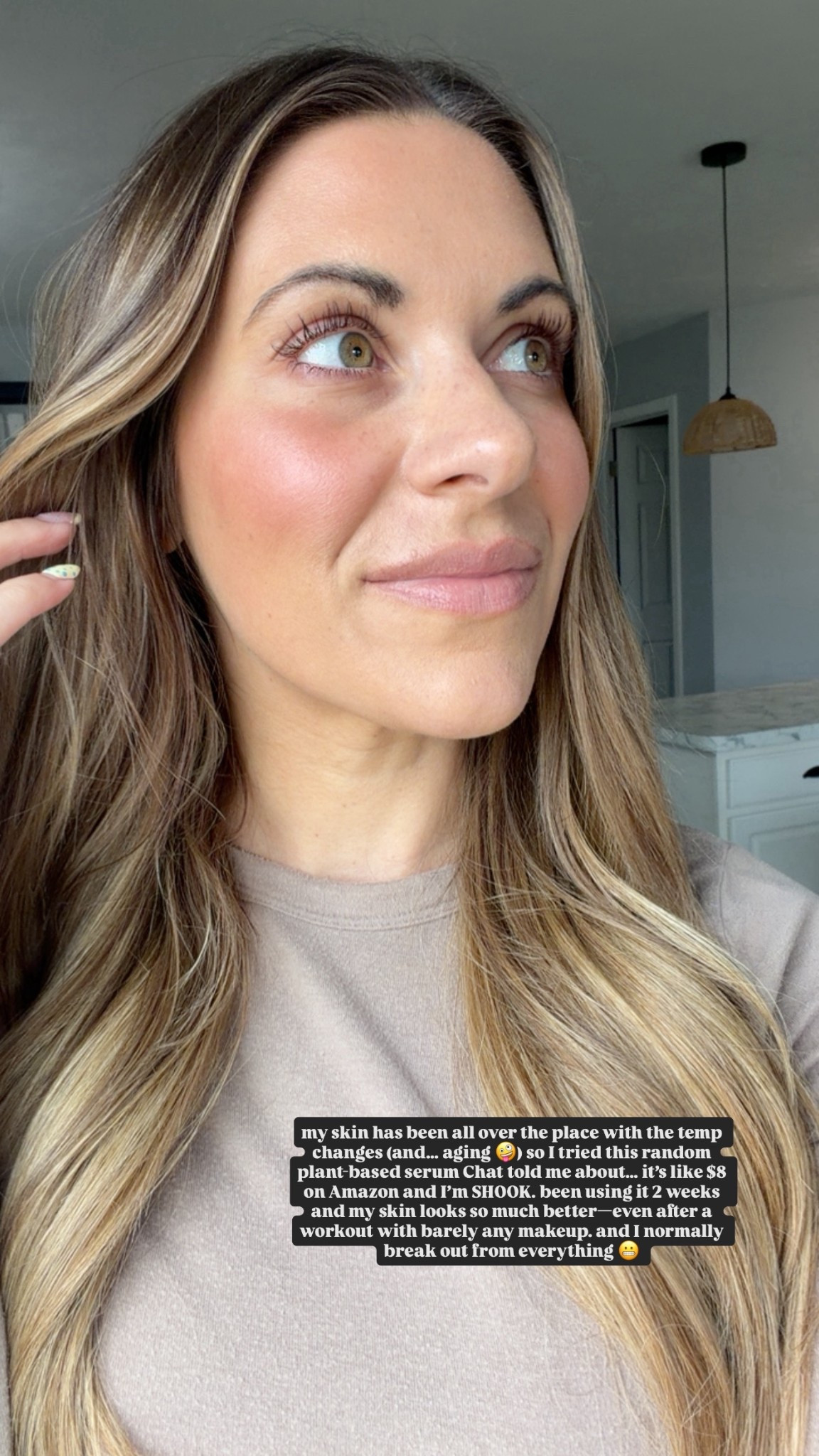 This plant based skin serum is so good 🤌🏻 I add it on after my moisturizer in the morning & at night! Only $8 on Amazon! 

#LTKBeauty #LTKmorningroutine #LTKSaleAlert