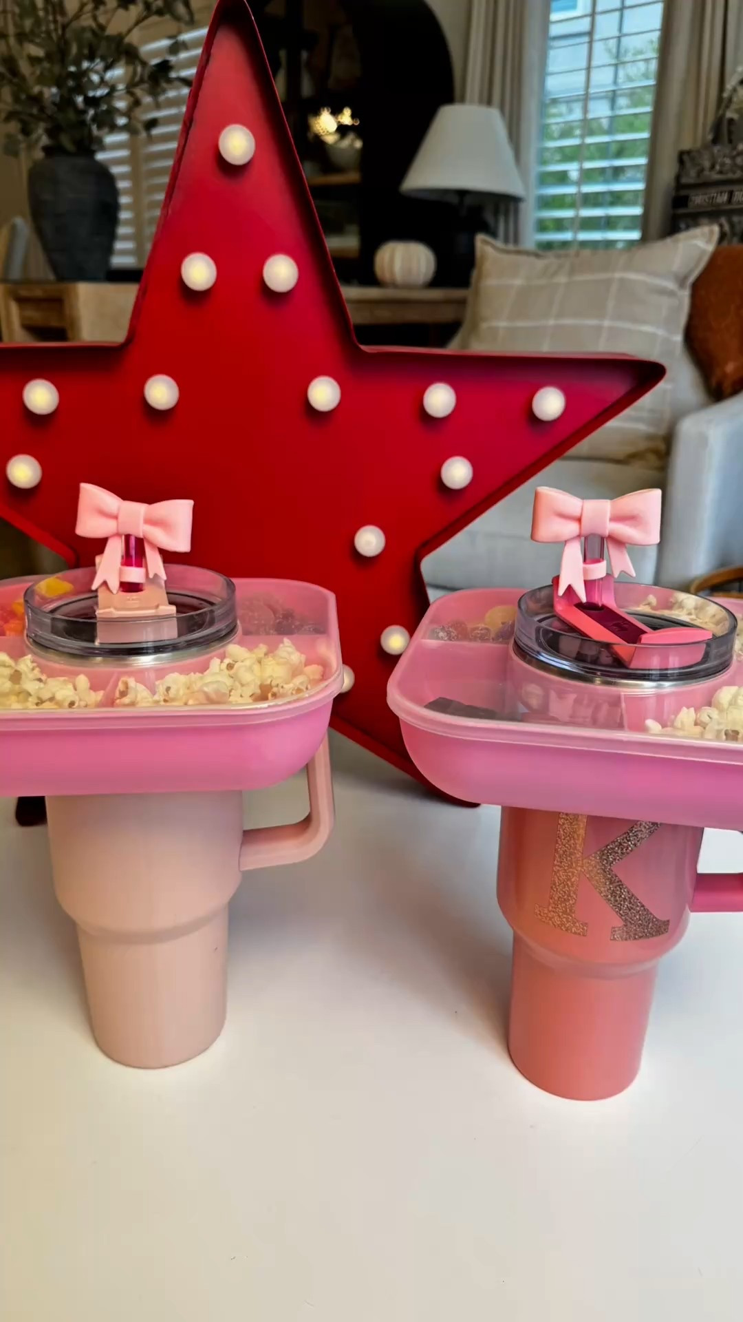 Movie night snack trays!! These fit the large Stanley tumblers perfectly! 

#LTKFamily #LTKParties #LTKSeasonal