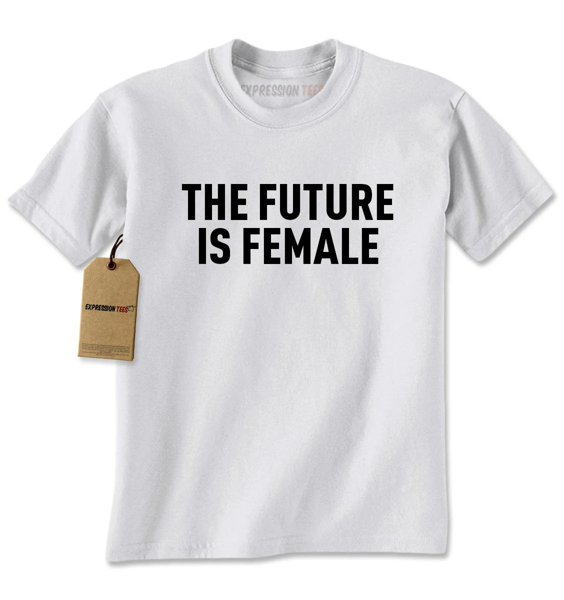 Mens (Black Print) The Future Is Female 1524 Feminism Short Sleeve Tshirt For Him | Etsy (US)