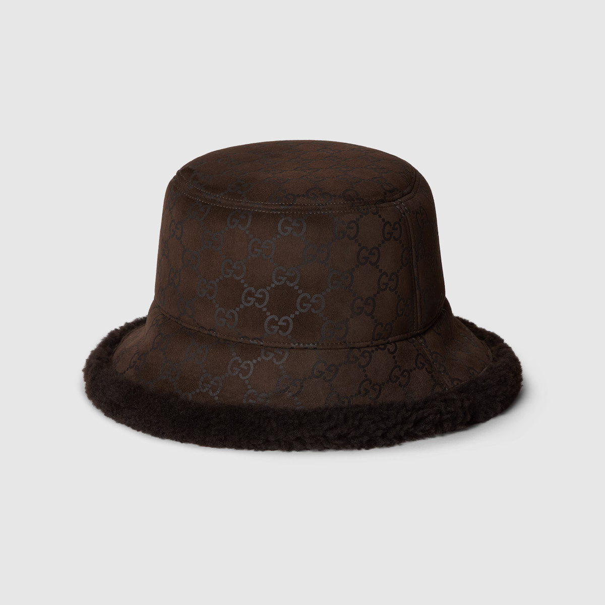 Gucci - GG suede and merino wool hat | Gucci (US)