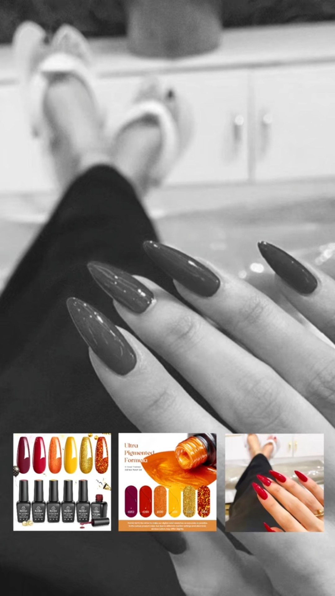 Fall gel x nail polishes. #nails 

#LTKBeauty #LTKStyleTip #LTKFindsUnder100