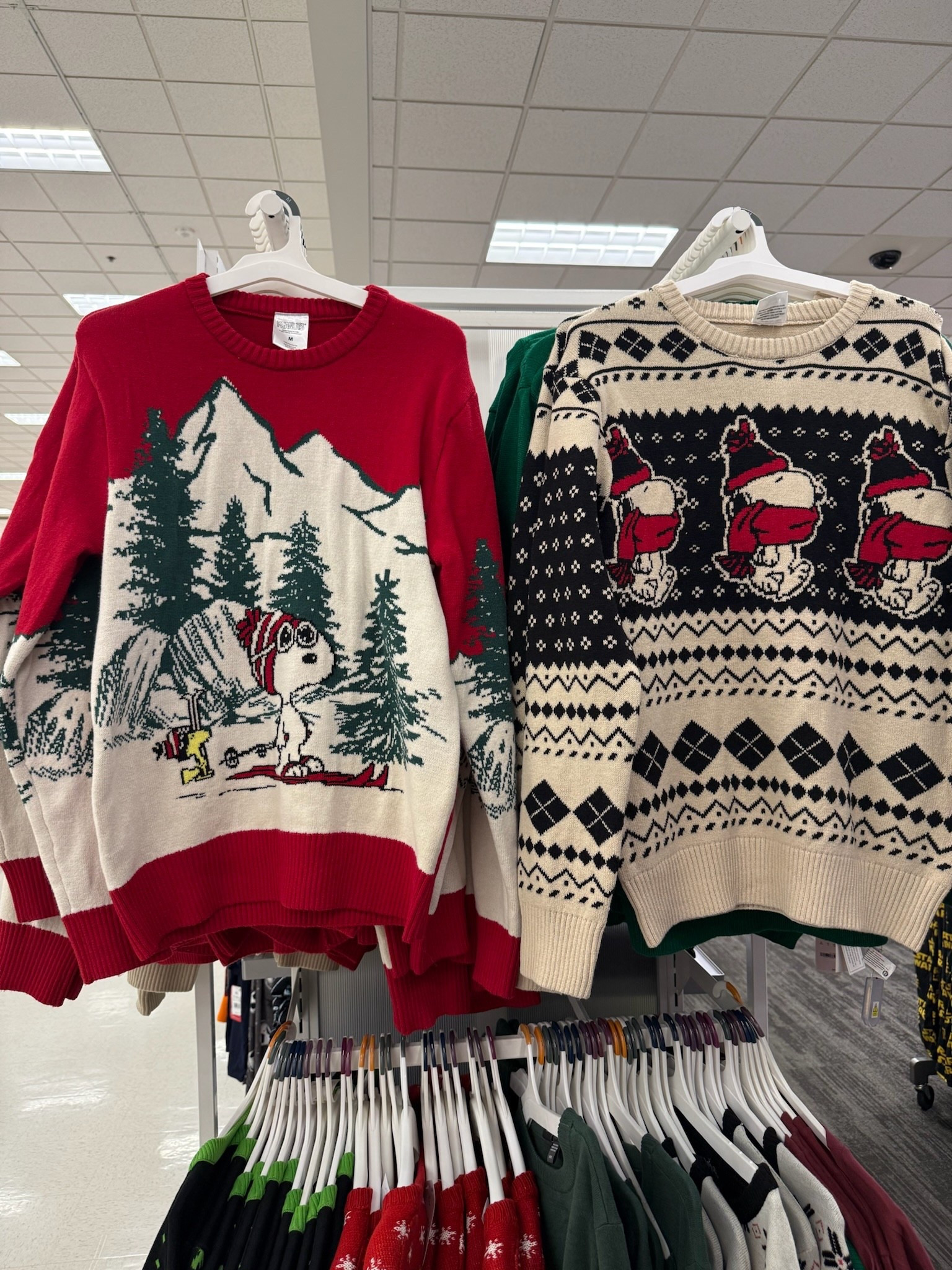 These snoopy Christmas sweaters are the cutest!! Would be perfect for a teen or to wear to your kids class Christmas party 🎄

Target fashion, Target finds, Christmas sweater, festive holiday sweater 

#LTKSeasonal #LTKFamily #LTKHoliday