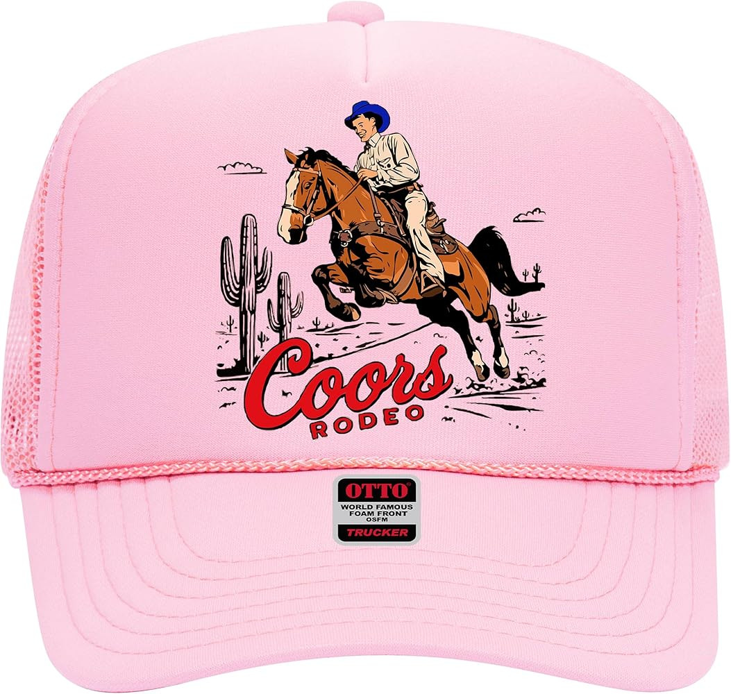 The Horseback Rodeo Trucker Hat - Premium Snapback for Men and Women - Cowboy Western Beer Countr... | Amazon (US)