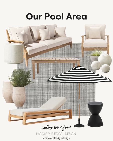 Our Pool Area — designed with Nicole Rutledge Design 💦



#LTKhome