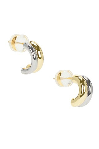 SHASHI Mariko Earring in Gold & Silver from Revolve.com | Revolve Clothing (Global)