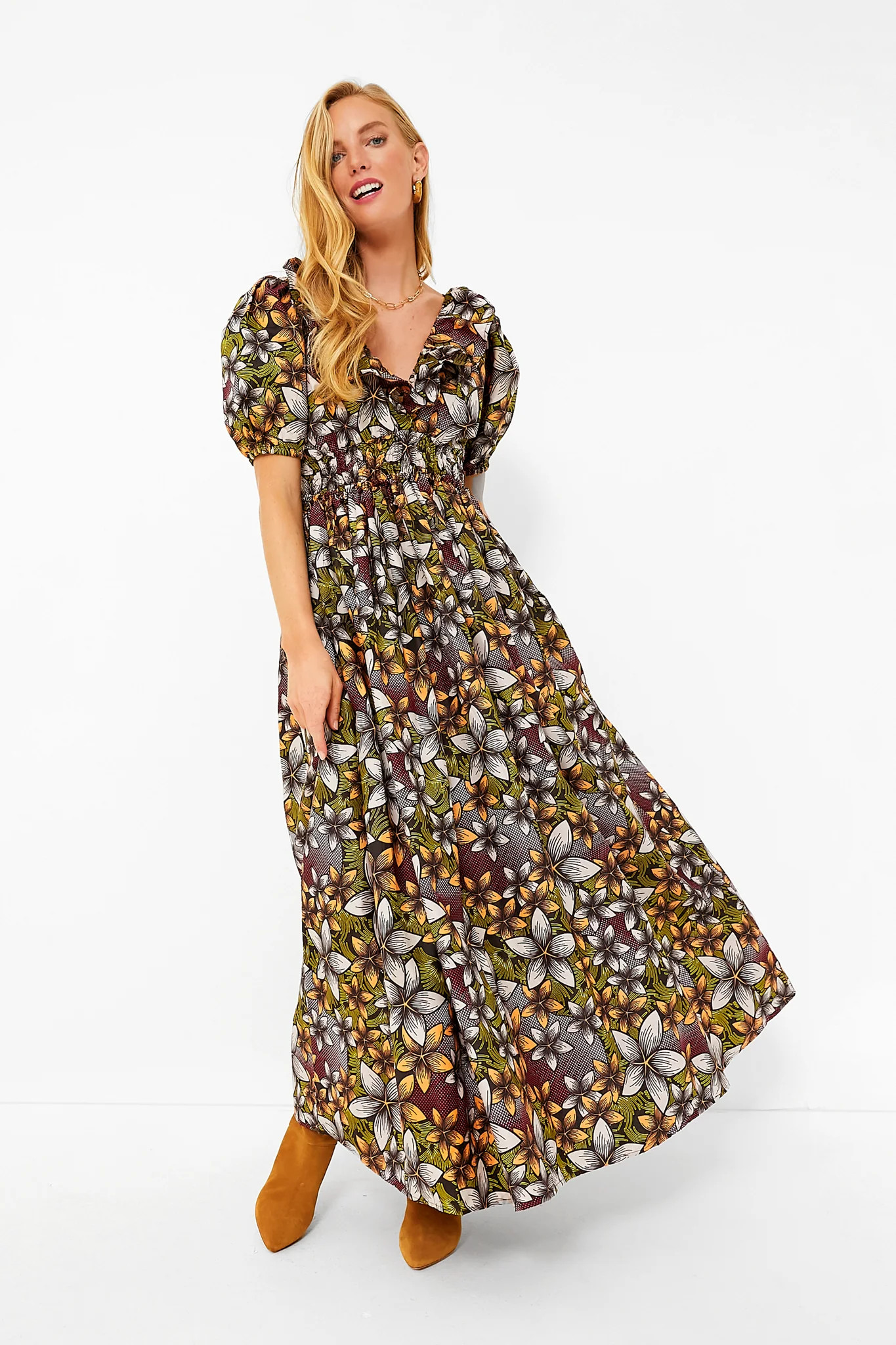 Multi Ayo Maxi Dress | Tuckernuck (US)