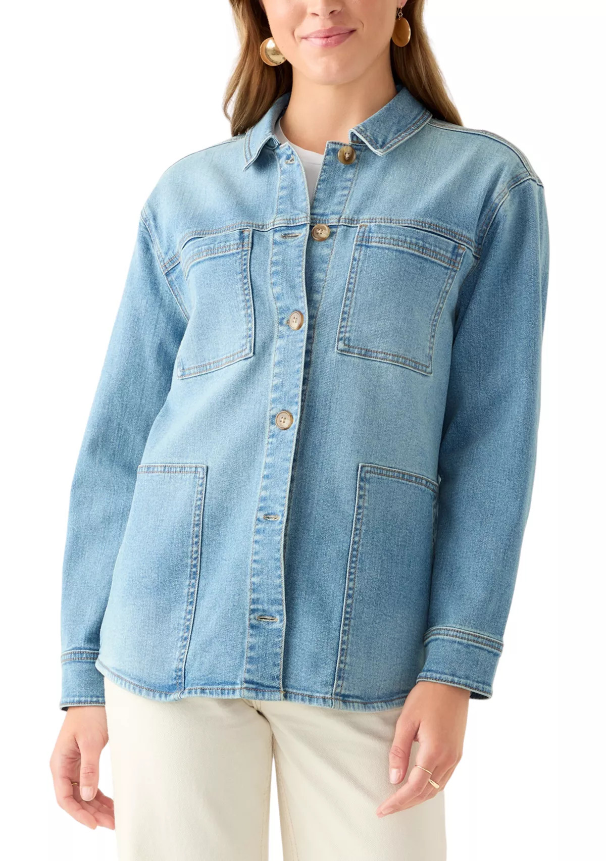 Women's Denim Shacket | Belk