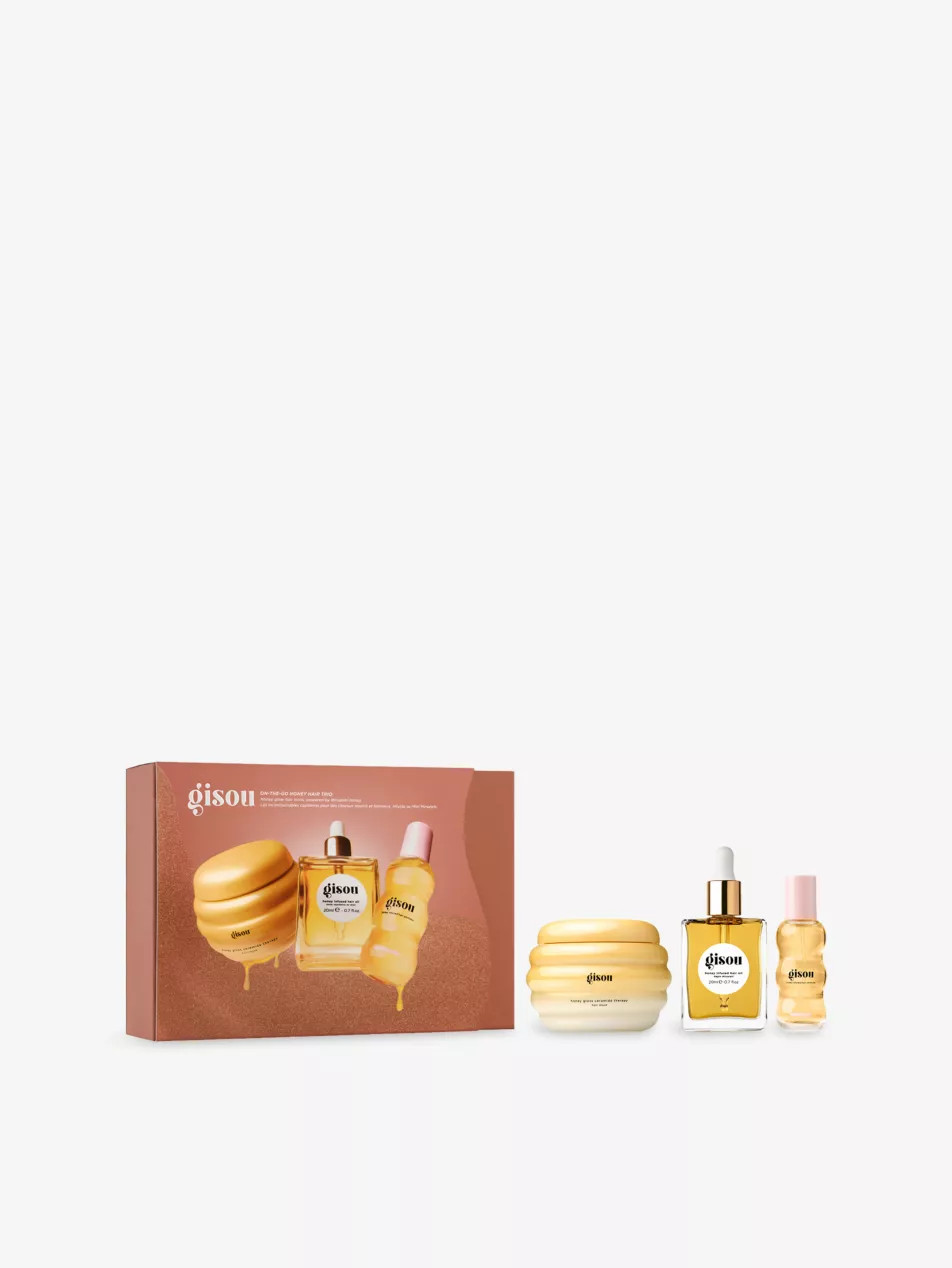 On-The-Go Honey Hair Trio Gift Set Worth £57 | Selfridges