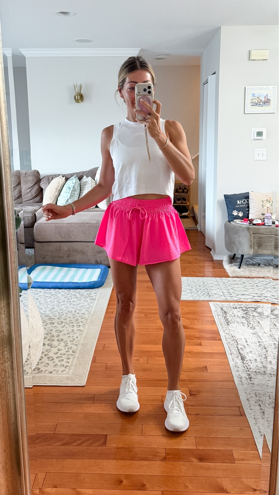 Outfit ready for my hot girl walk 🩷

#LTKActive #LTKfitnessgoals #LTKSaleAlert
