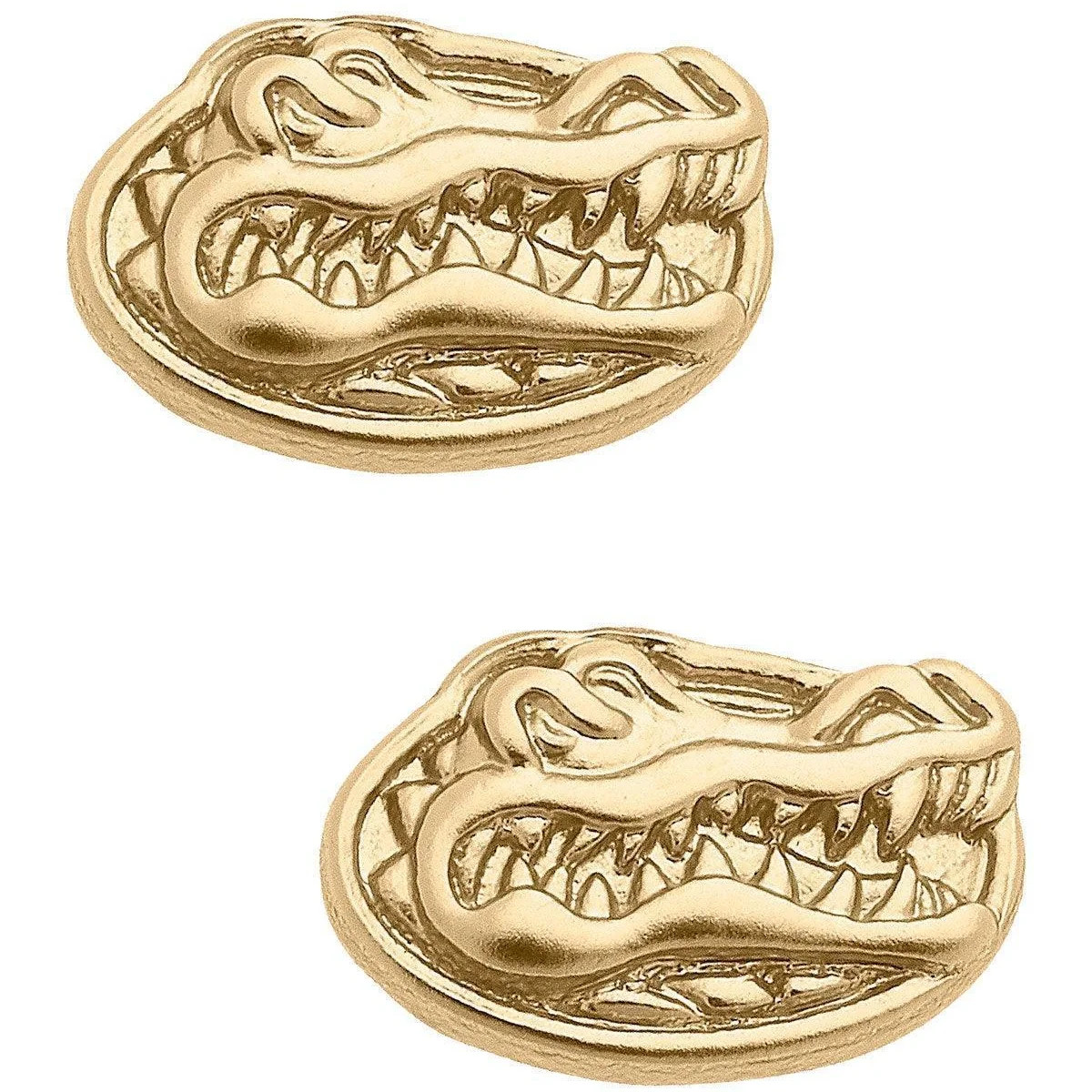 24K Gold Plated Stud Earrings | Florida Gators | Stewart Simmons