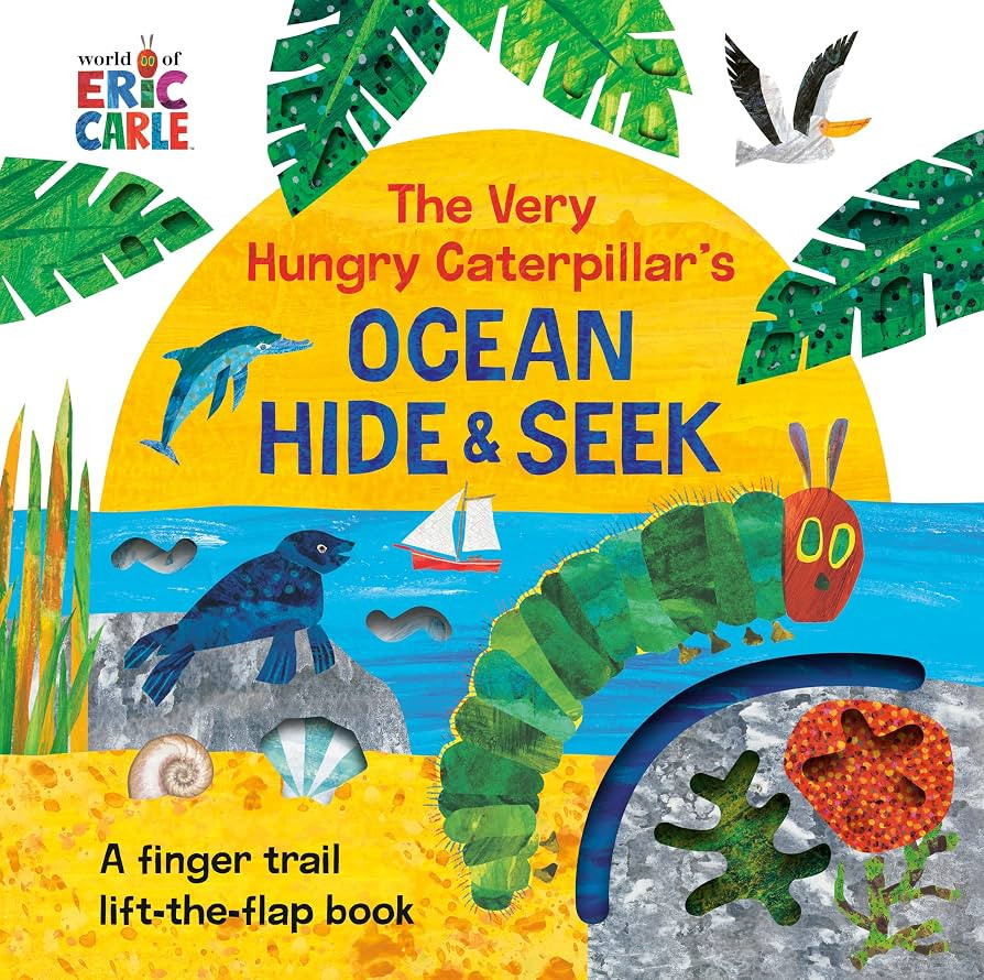 The Very Hungry Caterpillar's Ocean Hide & Seek: A Finger Trail Lift-the-Flap Book | Amazon (US)
