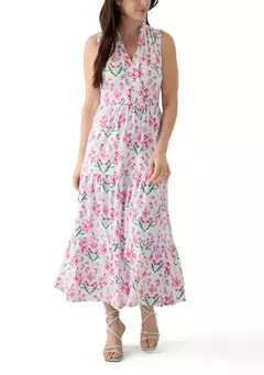 Women's Sleeveless Maxi Peasant Dress | Belk
