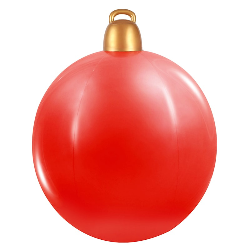 Blow-Up Red Ornament, 30" | At Home