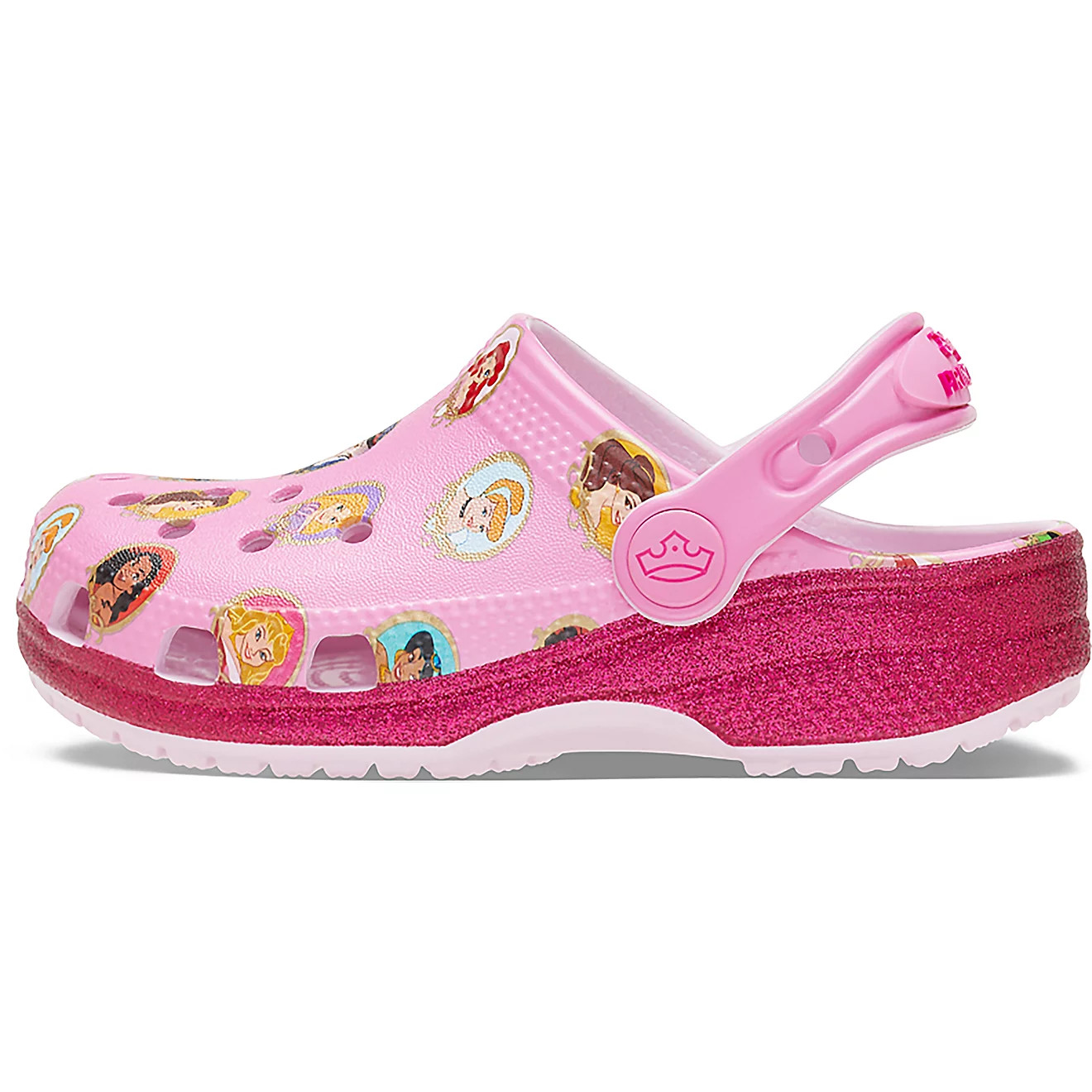 Crocs Toddler Girls' Disney Princess Classic Clogs | Academy Sports + Outdoors