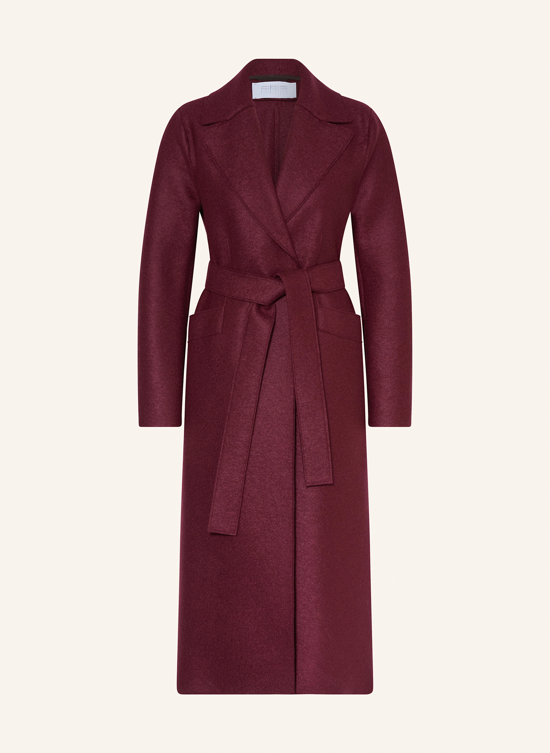 HARRIS WHARF LONDON Wollmantel in dunkelrot | Breuninger (DACH)