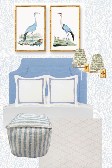 Coastal bedroom, blue and white bedroom, bed, art, coastal art, boys room 

#LTKhome #LTKkids