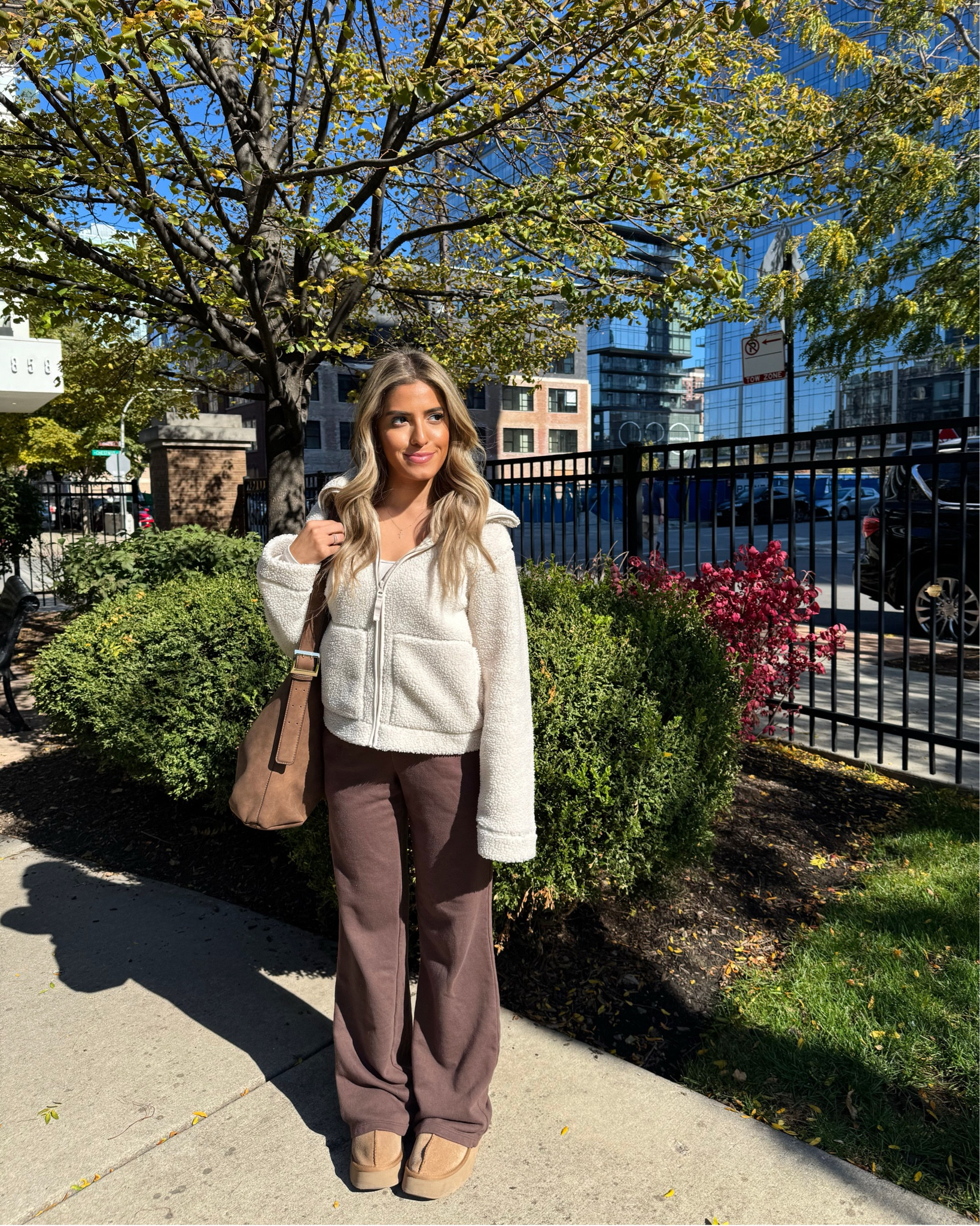 Fall outfit
Cozy outfit
Uggs
Brown outfit
Brown purse
Sherpa jacket
Shoulder bag
Neutral outfit 


#LTKSaleAlert #LTKStyleTip #LTKHoliday