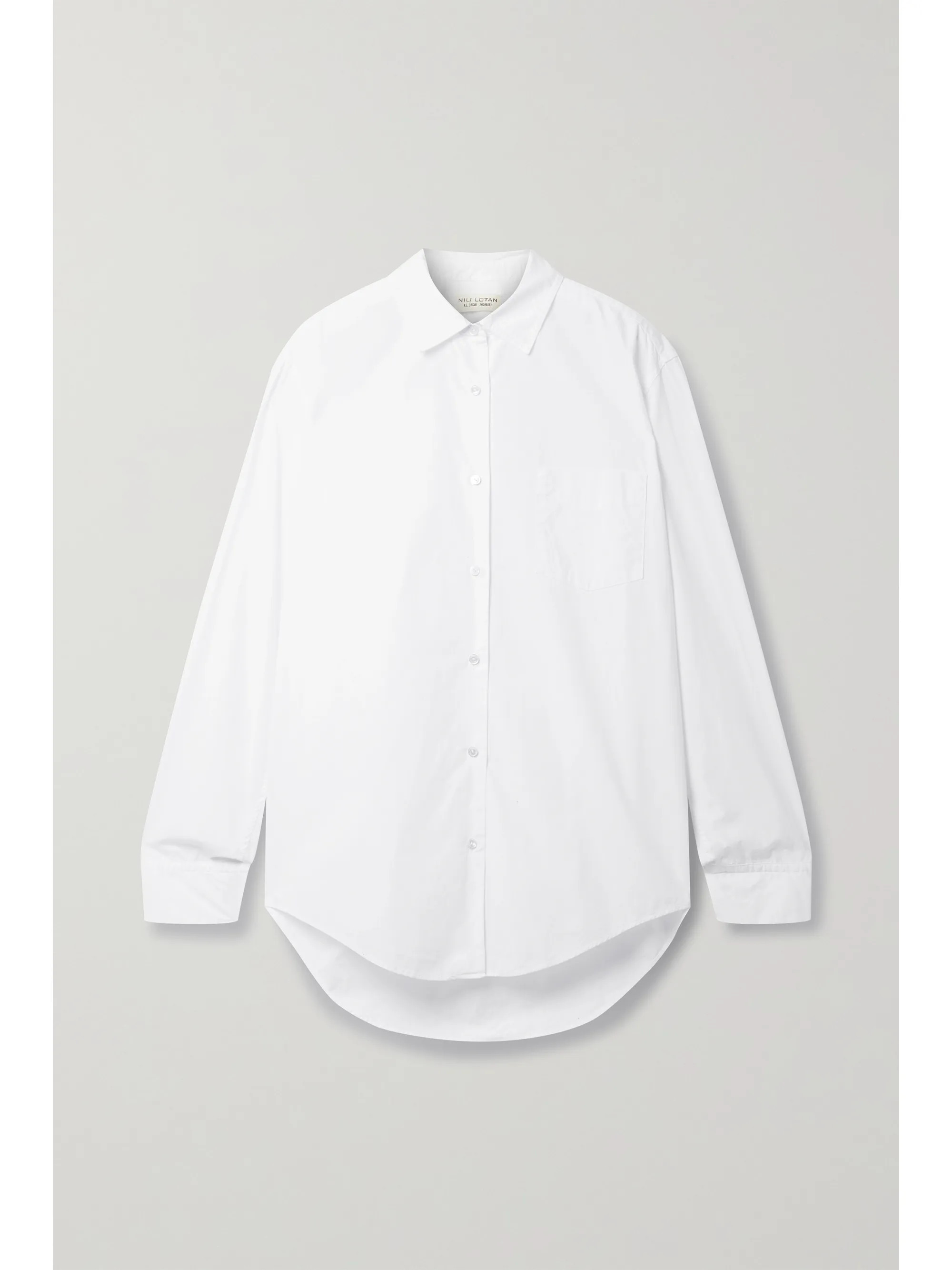Kristen cotton-poplin shirt | NET-A-PORTER (US)
