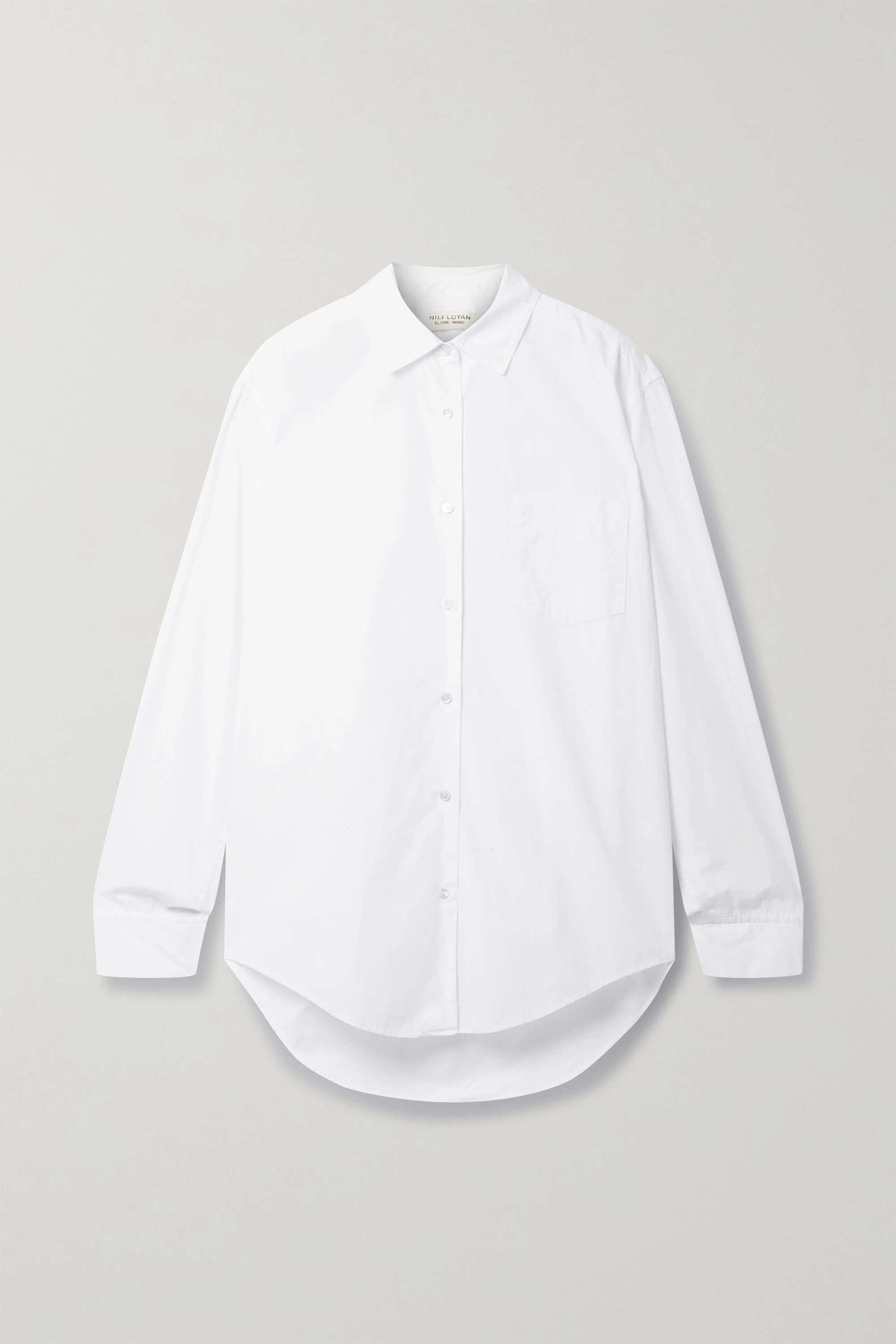 Kristen cotton-poplin shirt | NET-A-PORTER (US)